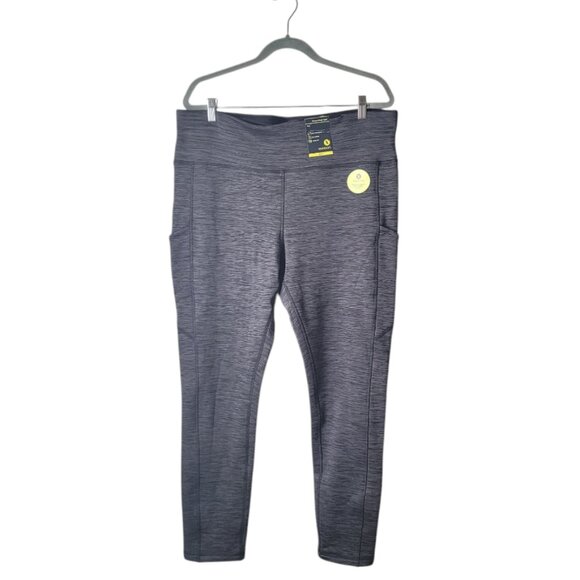 Xersion Fleece Lined Plus Size Leggings - Picture 1 of 6